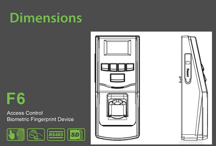 F6 Fingerprint Reader